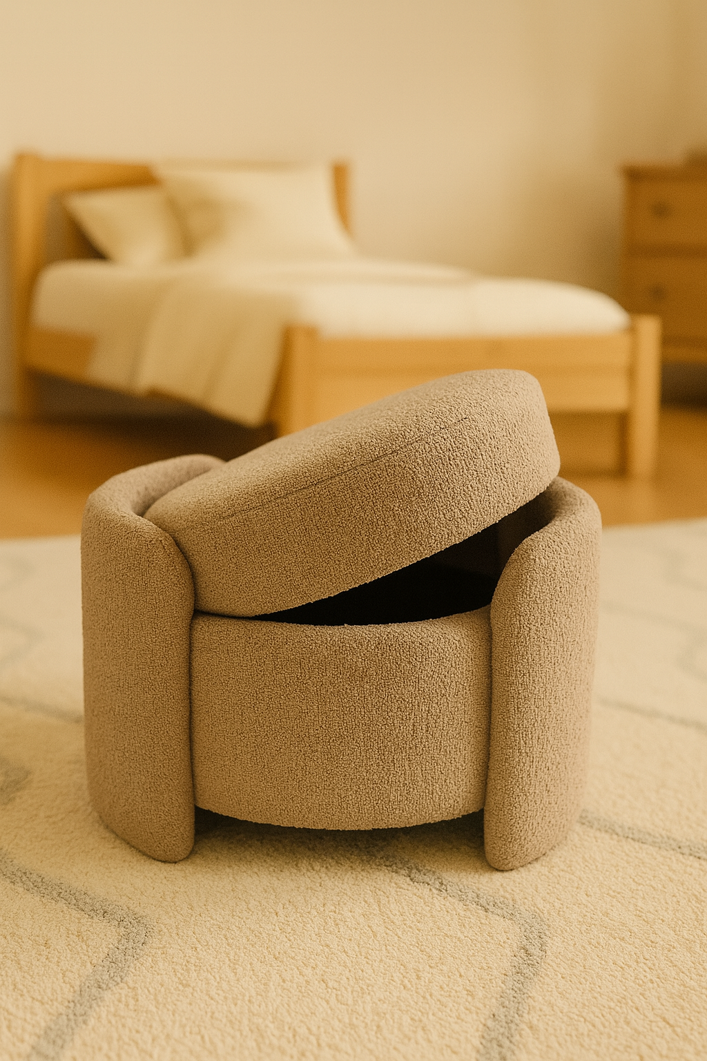 Hide and Seat Ottoman
