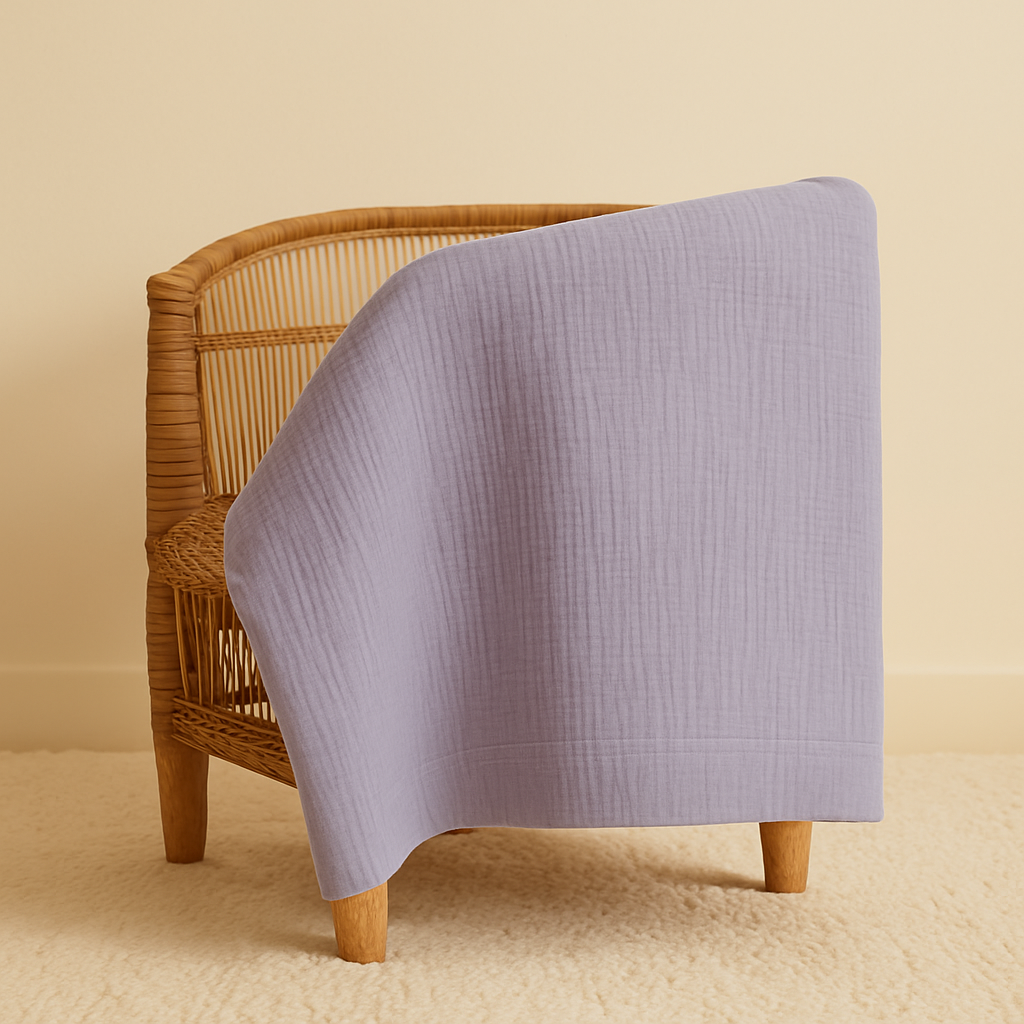 Plain Muslin Blanket